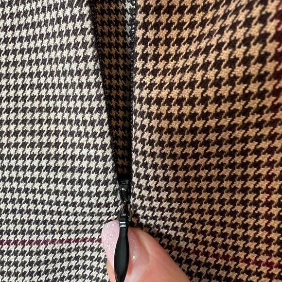 Warm blouse, size S. Combined fur and fabric - Picture 4 of 5